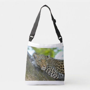 Bolso Cruzado Estampado de gato salvaje Oficina del destino Dest