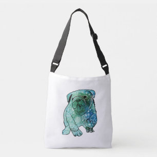 Bolso Cruzado Estampado Perro Bulldog Francés