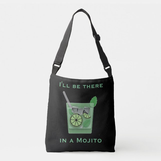 Bolso Cruzado Estaré allí en una cita cómica de Mojito (Anverso)