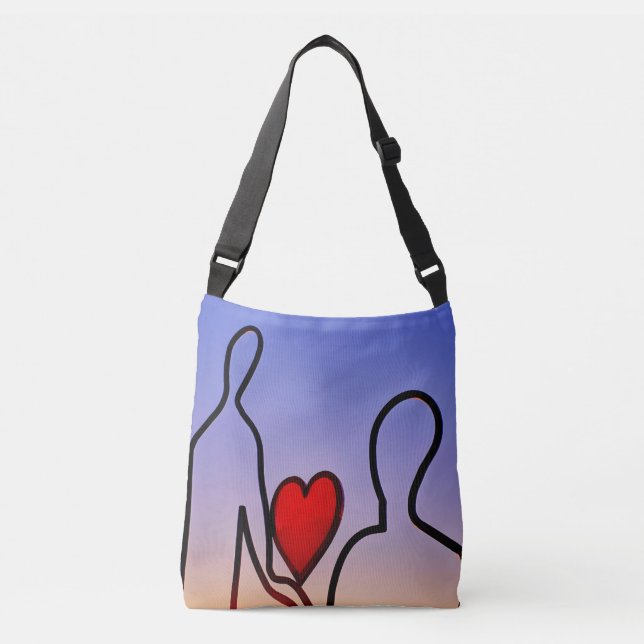 Bolso Cruzado Estatua de amor (Anverso)