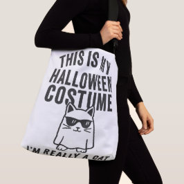 Bolso Cruzado Este Es Mi Disfraz De Halloween Divertido Gato Gen