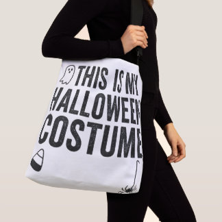 Bolso Cruzado Este Es Mi Disfraz De Halloween Humor Divertido De