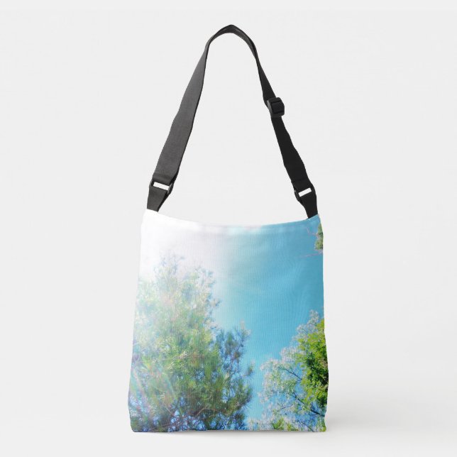 Bolso cruzado estilo de diseño artístico (Anverso)