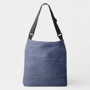 Bolso Cruzado Estilo del dril de algodón de los tejanos,
