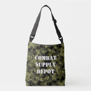 Bolso Cruzado Estilo militar camuflado