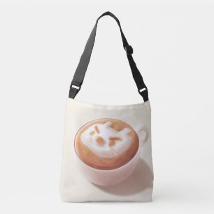 Bolso Cruzado Estoy espumando con sentimientos - arte del café