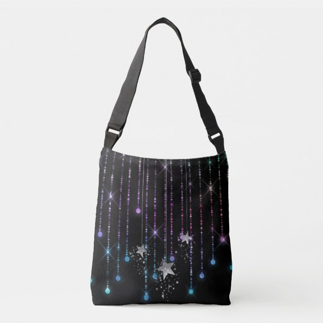 Bolso Cruzado Estrellas en la noche 2 (Anverso)
