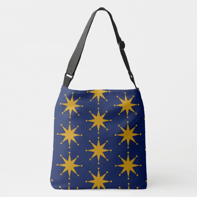 Bolso Cruzado Estrellas Retro (Reverso)