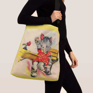 Bolso Cruzado estudiante de gatito kitten