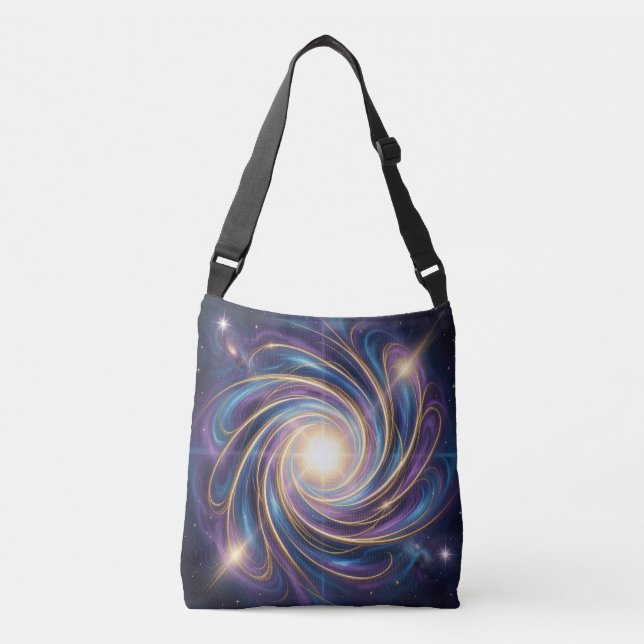 Bolso Cruzado Ethereal Vision – Beyond Reality35 (Anverso)