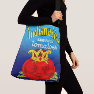 Bolso Cruzado Etiqueta de tomates Indiana King