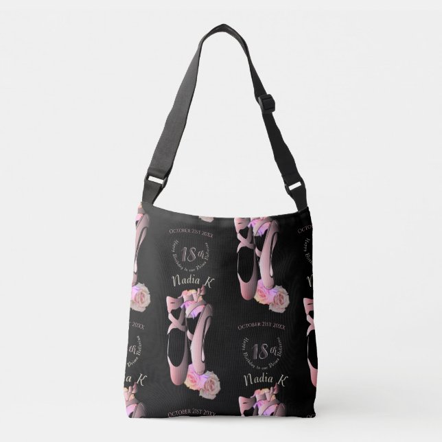 Bolso Cruzado Evento Personalizado Ballerina Toe Shoes (Anverso)