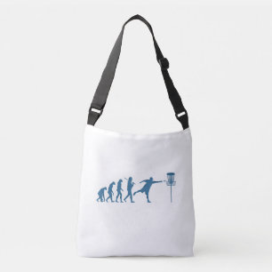 Bolso Cruzado Evolución del disco de golf - Regalo divertido par