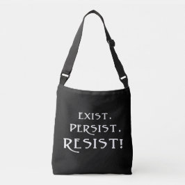 Bolso Cruzado Existir. Persista. ¡Resistid!