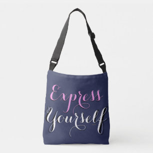 Bolso Cruzado Express Yourself Graphics Art