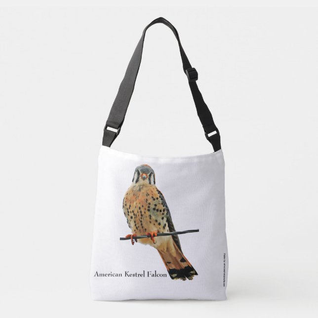 Bolso Cruzado Falcon de Cestrel Americano (Anverso)