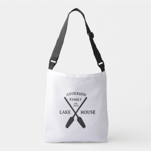 Bolso Cruzado Familia Personalizada Nombre Casa Lago