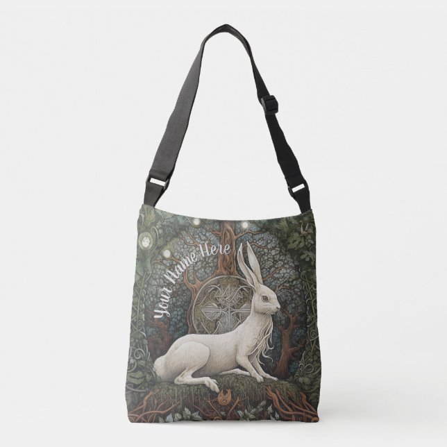 Bolso Cruzado Fantasía Art Boho Su naturaleza mágica inspirada (Anverso)