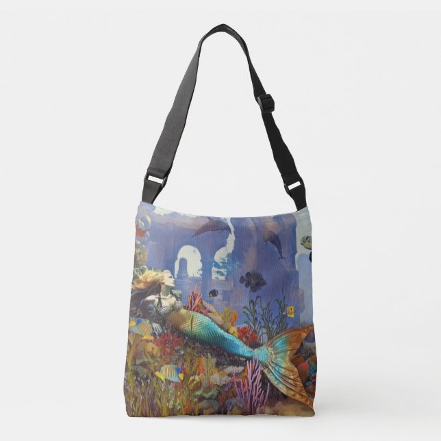 Bolso Cruzado Fantasía de la sirena (Anverso)
