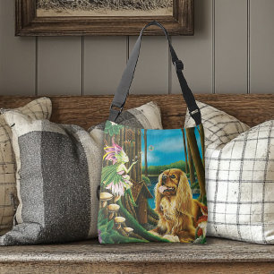 Bolso Cruzado Fantasía del rey Charles Spaniel Sprite