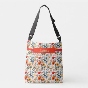 Bolso Cruzado Fantasía Floral Boho