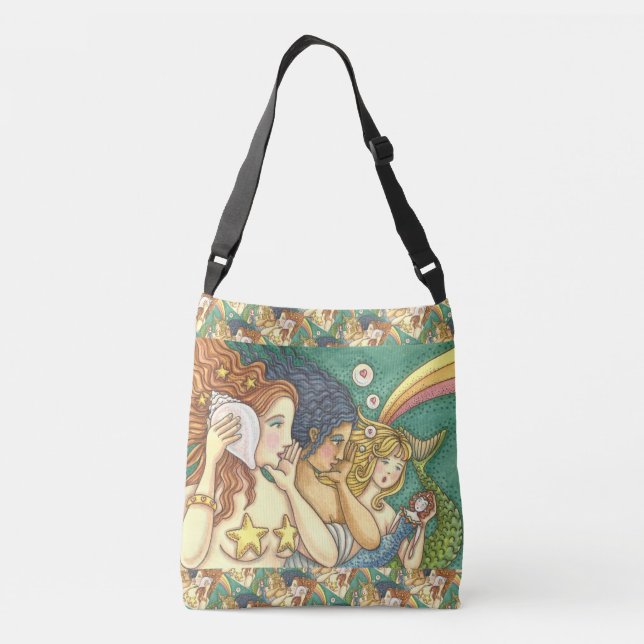 BOLSO CRUZADO FANTASÍA MERMAID HERMANDAD COMPARTIR WISDOMS SECRE (Reverso)