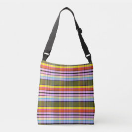 Bolso Cruzado Fantasía Plaid LD