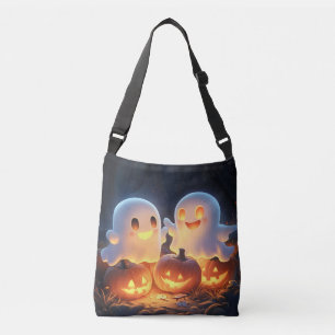 Bolso Cruzado Fantasmas brillantes de Personalizado de Halloween