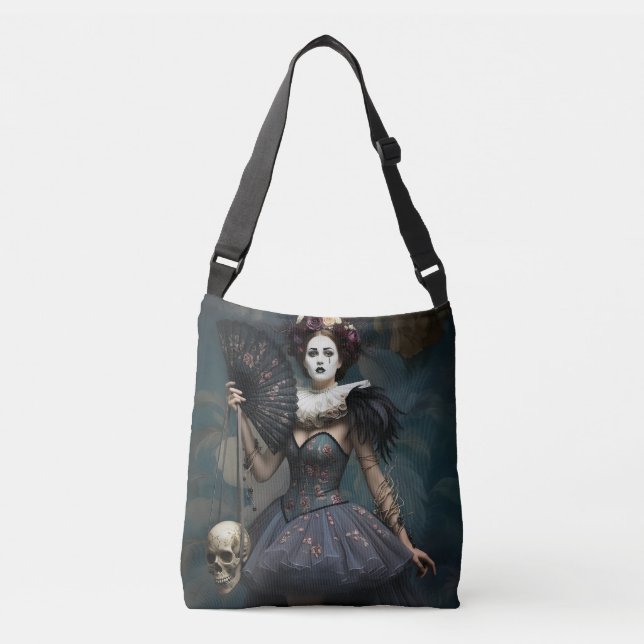 Bolso Cruzado fantasy illustration  (Anverso)
