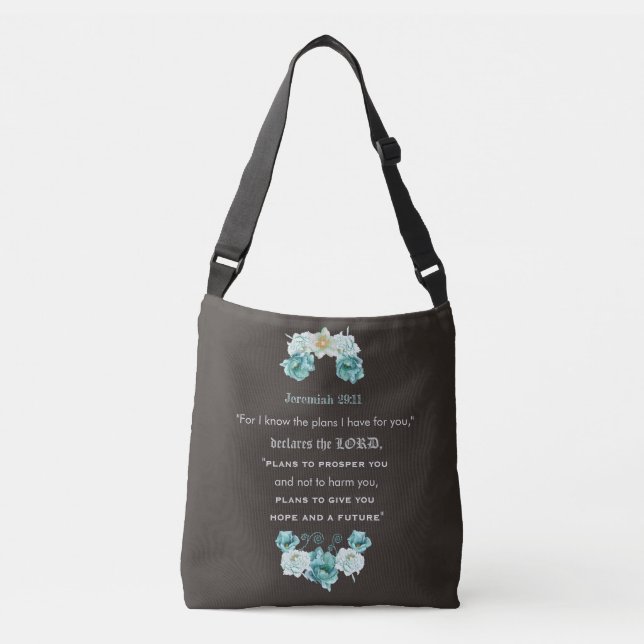 Bolso Cruzado Fe de la Biblia (Anverso)