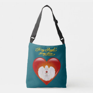Bolso Cruzado FeAngélica CorazónDorado