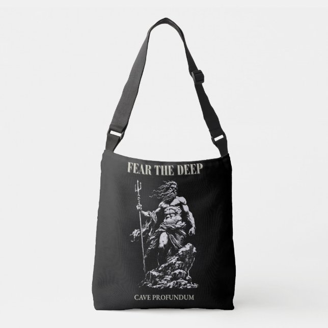 Bolso Cruzado Fear the Deep – Poseidon Mythic  (Anverso)