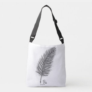 Bolso Cruzado Feather Quill la voz de los pensamientos y emocion
