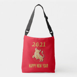 Bolso Cruzado Feliz Año Nuevo Chino 2021