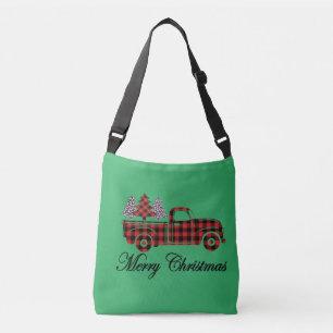 Bolso Cruzado Feliz Camión de Navidad Chitas Árboles