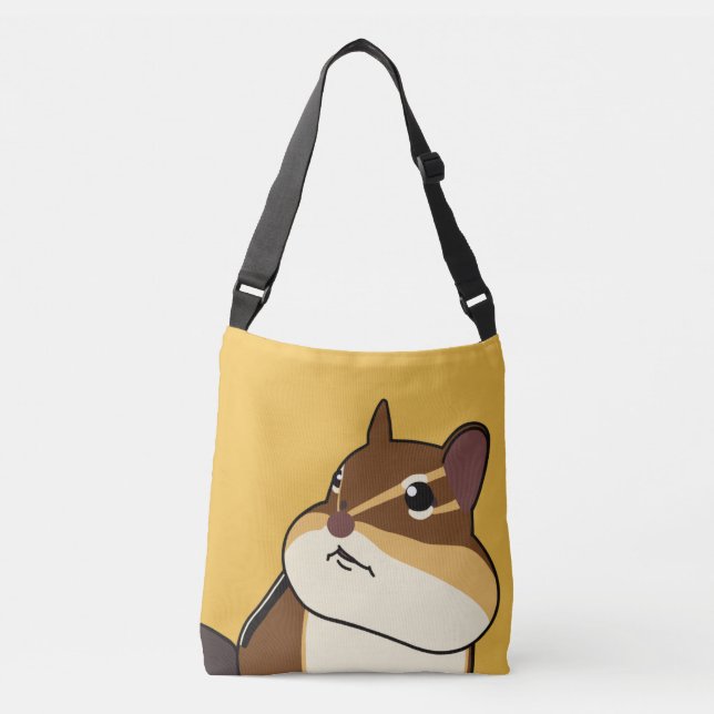 Bolso Cruzado ¡Feliz Chippy Chipmunk マ リ ス の バ・! (Anverso)