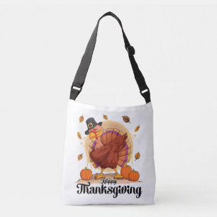 Bolso Cruzado Feliz Día de Acción de Gracias