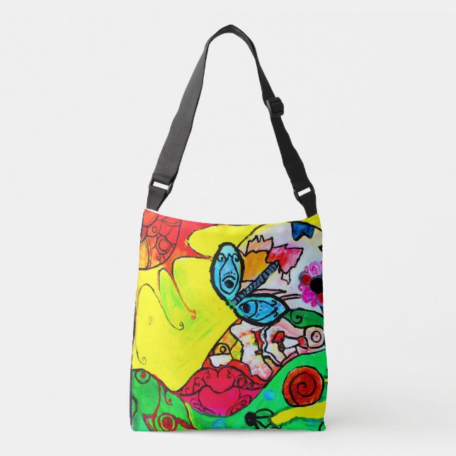 Bolso Cruzado Feliz día soleado (Anverso)