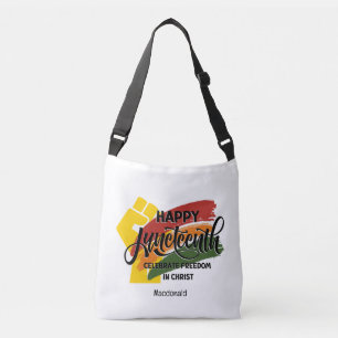 Bolso Cruzado FELIZ JUNETEENTH Cristiano