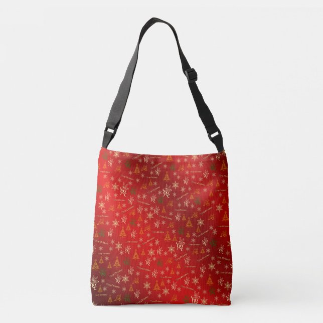 Bolso Cruzado feliz navidad (Reverso)