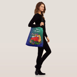 Bolso Cruzado Feliz Navidad con el príncipe rata