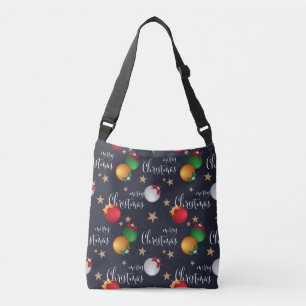 Bolso Cruzado Feliz Navidad Decoraciones   Vacaciones
