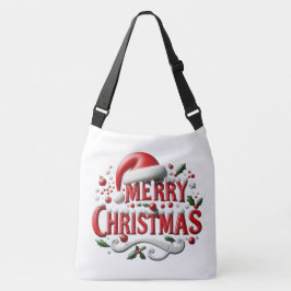 Bolso Cruzado Feliz Navidad Fiesta Navideña 