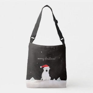 Bolso Cruzado ¡Feliz Navidad Oso Polar!