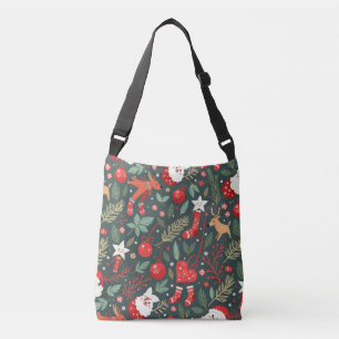 Bolso Cruzado Feliz Navidad Whimsy
