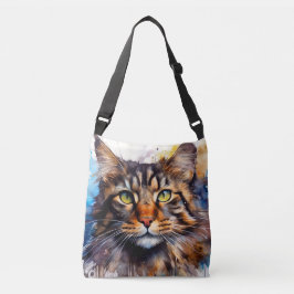 Bolso Cruzado Feral Maine Coon