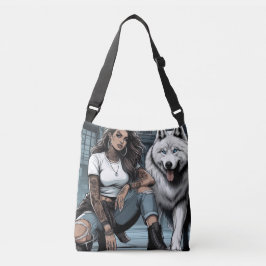 Bolso Cruzado Feroz, libre e intrépido.