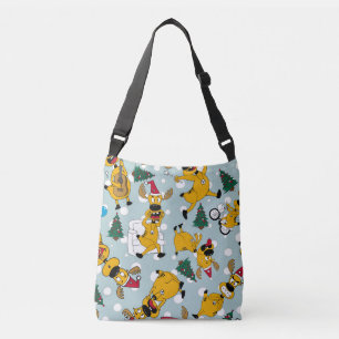 Bolso Cruzado Festividad de ciervos: Diseño del patrón de Navida