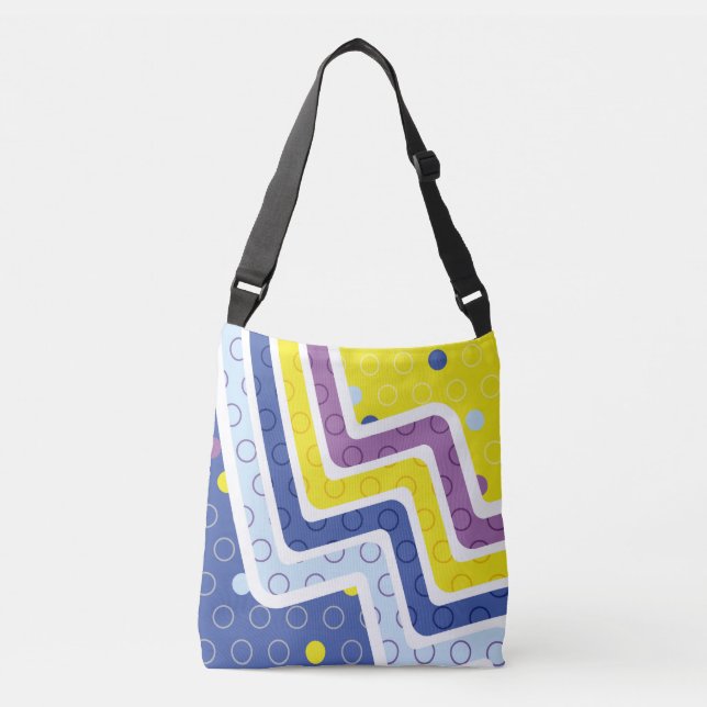 Bolso Cruzado Figuras geométricas 5 (Anverso)