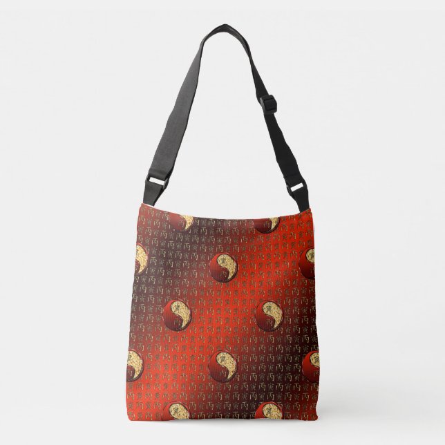 Bolso Cruzado Fire Tiger (Anverso)